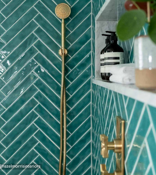 Onda Aquamarine Bathroom Wall & Floor Tiles