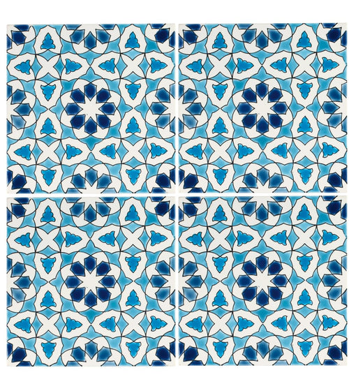 Andalucia Bodegas Patterned Tile Blue Kitchen Tiles Andalucia Bodegas Patterned Tile Blue Kitchen Tiles