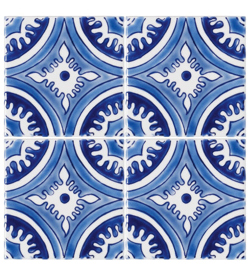 Andalucia Hacienda Patterned Tile Bathroom Wall & Floor Tiles Andalucia Hacienda Patterned Tile Bathroom Wall & Floor Tiles