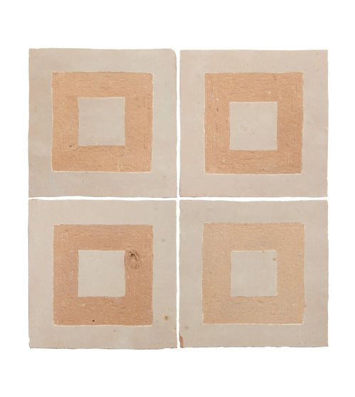 Medina Cloudy White Porton Handmade Moroccan Zellige Tile Kitchen Tiles