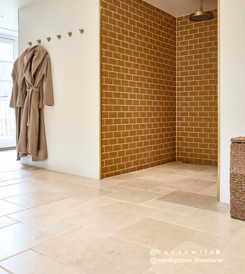 Carnival Oro Yellow Glazed Tile Splashback Wall Tiles