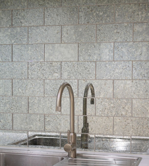 Deco Glass Pewter Wall Tile Shower Wall Tiles