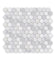 East Hampton Hexagon Marble Mosaic