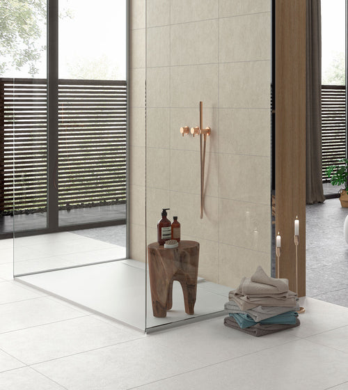 Essence White Tile - 60 x 60 Kitchen Tiles