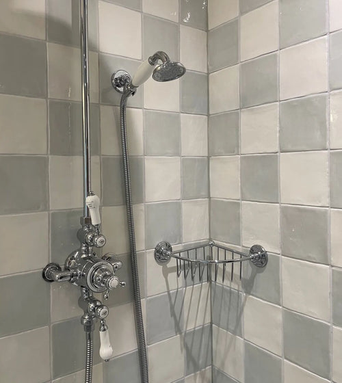 Forecast Arran Square Glazed Tile Bathroom Wall & Floor Tiles