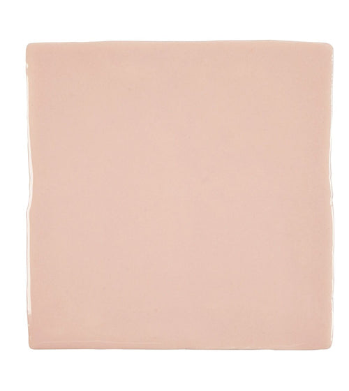 Forecast Lundy Square Glazed Tiles Red and Pink Kitchen Tiles