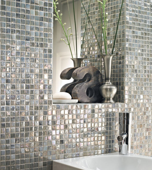Malacassa Spa Square Mosaic Outdoor Wall Tiles