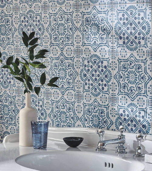 Nina Campbell Ronda Blue Porcelain Tile Blue Floor Tiles Nina Campbell Ronda Blue Porcelain Tile Blue Floor Tiles Nina Campbell Ronda Blue Porcelain Tile Blue Floor Tiles