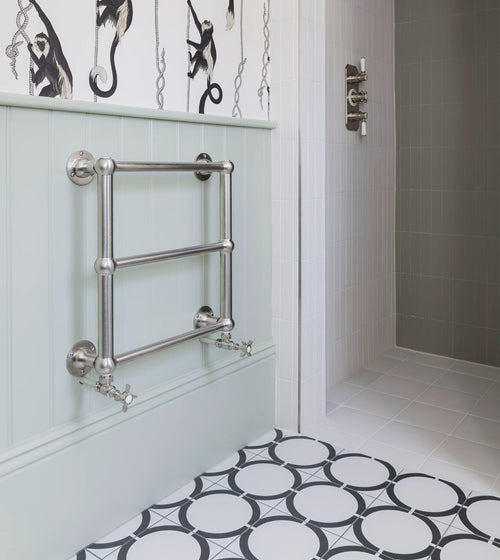 Neisha Crosland Tulia Hula Hoop Black Patterned Floor Tiles Neisha Crosland Tulia Hula Hoop Black Patterned Floor Tiles