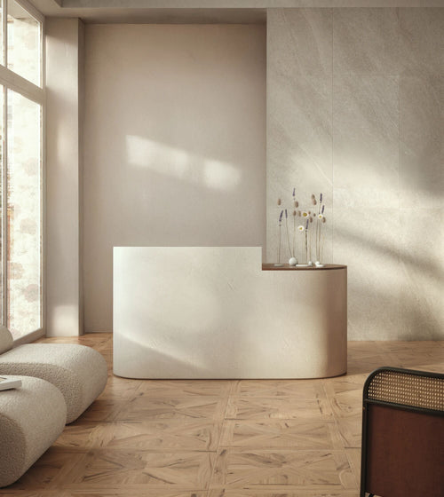 Origin Parquet Mid 60 x 60 Wood Effect Floor Tiles