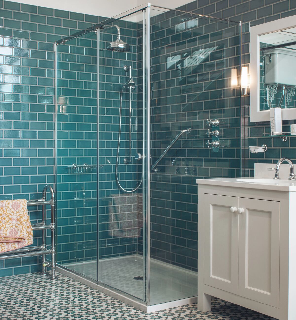 Teal Tiles