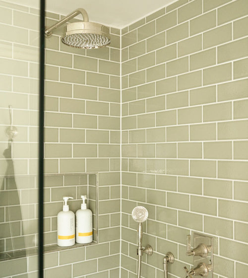 Retro Metro Gloucester Road 7.5 x 15 Glazed Tile Splashback Wall Tiles