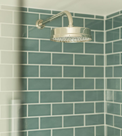 Retro Metro Green Park 7.5 x 15 Glazed Tile Splashback Wall Tiles