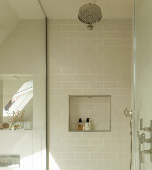 Retro Metro Marble Arch 7.5 x 15 Glazed Tile Splashback Wall Tiles