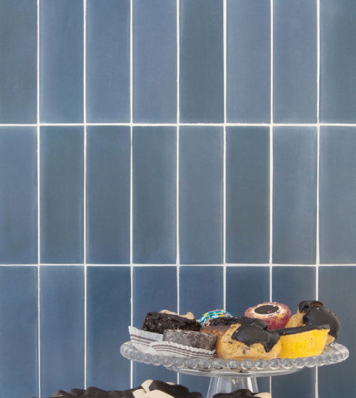 South Cliff Ocean Brick Tile Herringbone Tiles