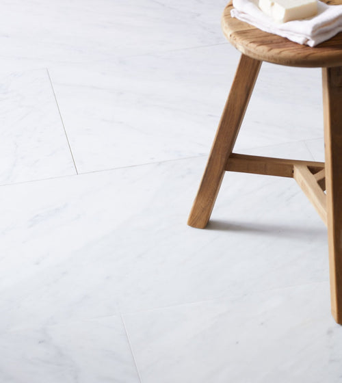 Carrara White Marble Tile 30.5 x 61 Kitchen Tiles