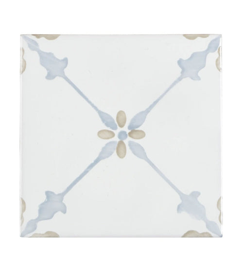 Cordoba Decor 1 Hand Painted Tile Cordoba range collection Cordoba Decor 1 Hand Painted Tile Cordoba range collection