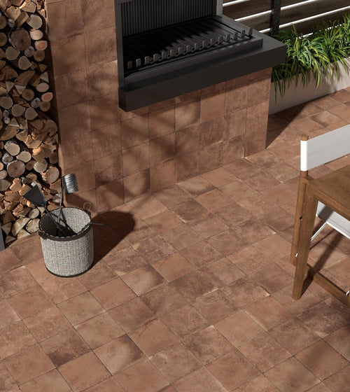 Cotto Cuero Terracotta Effect Tiles Terracotta Kitchen Tiles