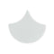 Escalas Ivory Scallop Glazed Tile
