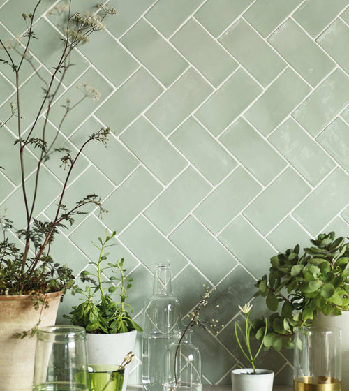 Forecast Rockall Rectangle Glazed Tile Splashback Wall Tiles