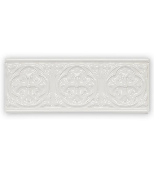 Giralda Cascara Cream Glazed Boarder Grey Wall Tiles