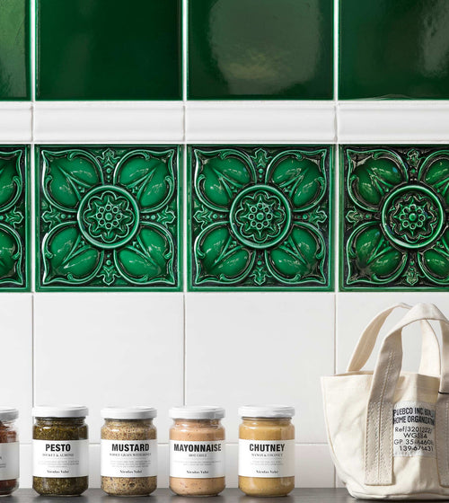 Empress Tourmaline Base English Craft Kitchen Tiles Empress Tourmaline Base English Craft Kitchen Tiles Empress Tourmaline Base English Craft Kitchen Tiles