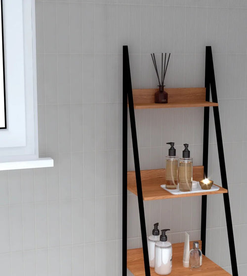 Levante Ridge Chalk Kitchen Wall Tiles