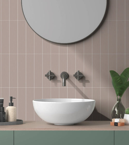 Levante Ridge Barley Kitchen Wall Tiles