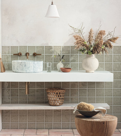 Provence Miramar Square Glazed Tile Modern Kitchen Tiles