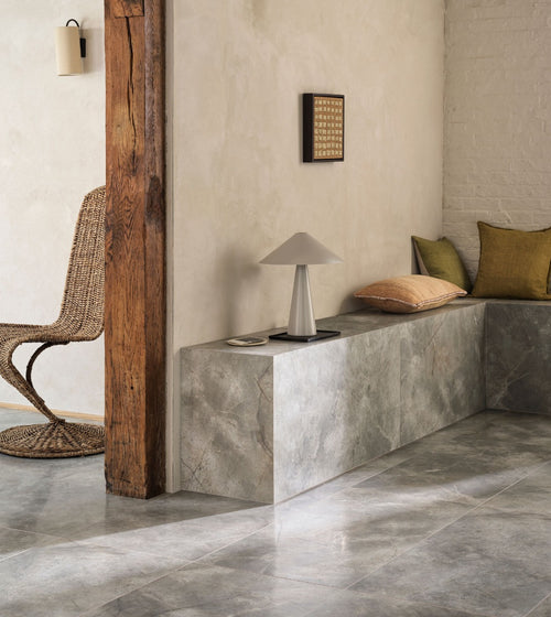 Lux White - 60 x 60 Marble Effect Floor Tiles
