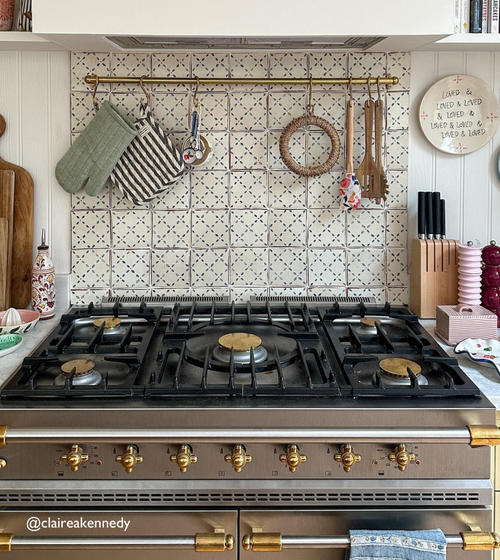 Marrakech El Hara Patterned Terracotta Tile Bathroom Wall & Floor Tiles