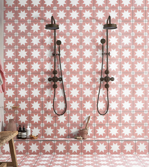 Bert and May Pink Pradena Porcelain Tile Exclusive Designers Bert and May Pink Pradena Porcelain Tile Exclusive Designers Bert and May Pink Pradena Porcelain Tile Exclusive Designers