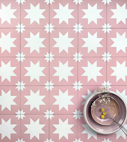 Bert and May Pink Pradena Porcelain Tile Exclusive Designers Bert and May Pink Pradena Porcelain Tile Exclusive Designers