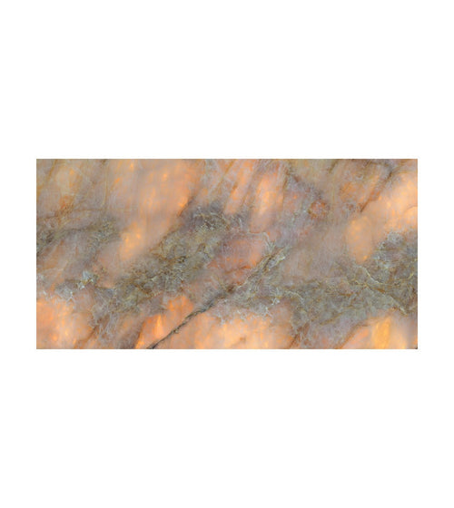 Onyx Lumi Amber Polished Marble Effect Tile 60 x 120 Kitchen Tiles