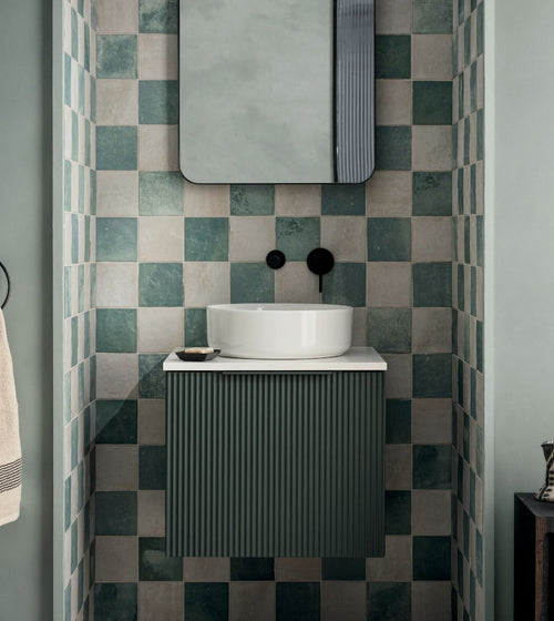 Kelmscott White Tile Worktop Tiles