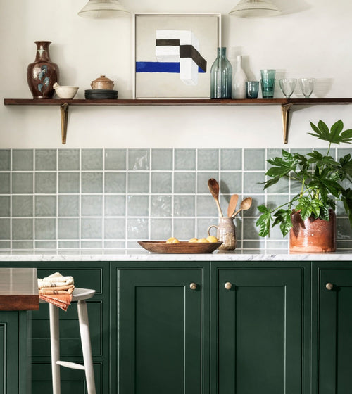 Provence Falicon Square Glazed Tile English Craft Kitchen Tiles