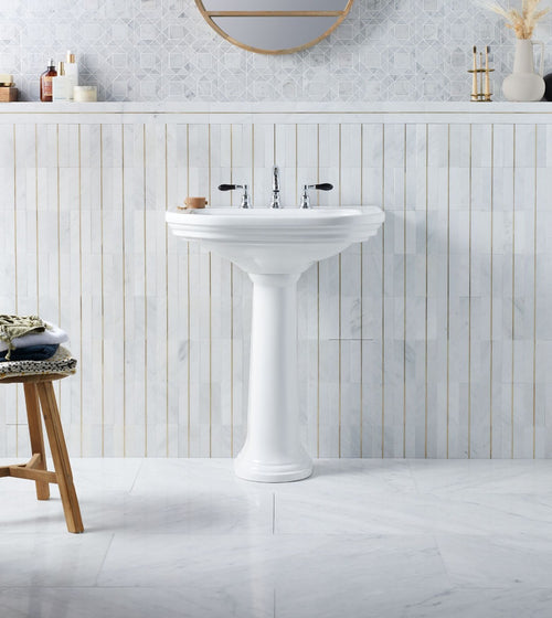 Carrara White Marble Tile 30.5 x 61 Wall Tiles