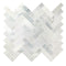 East Hampton Harbour View Herringbone Marble Mosaic