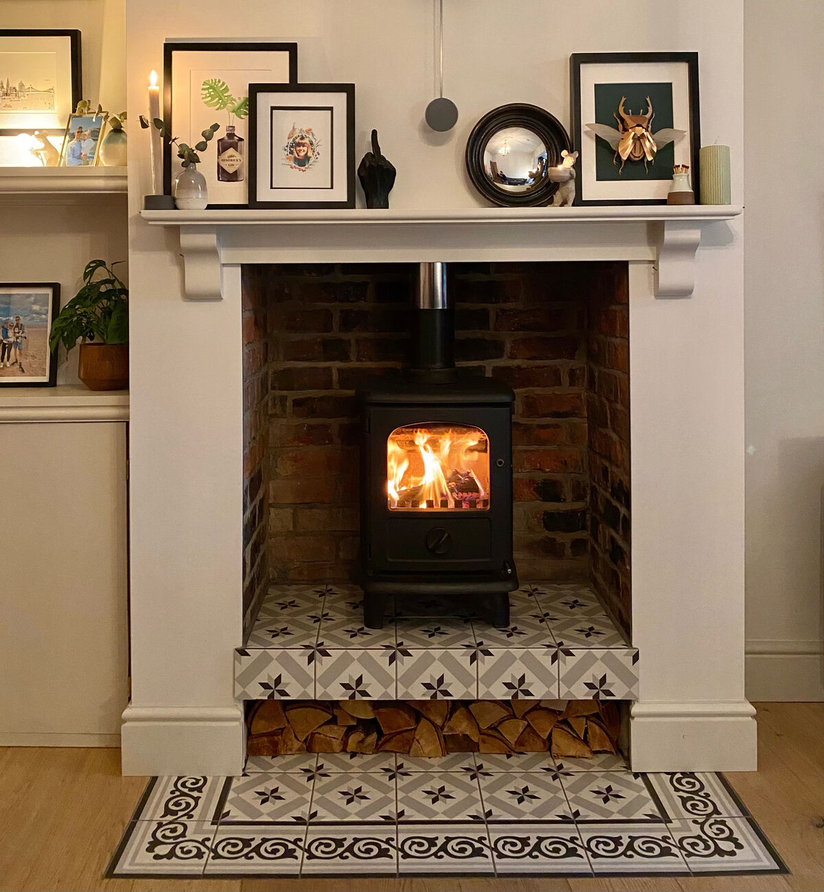 Hearth Tile Ideas: Designs to Make Your Fireplace a Focal Point