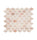Aegean Pink Scallop Marble Mosaic