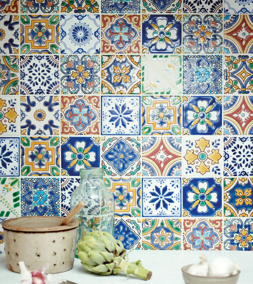 Acapulco Zenil Blue Wall Tiles