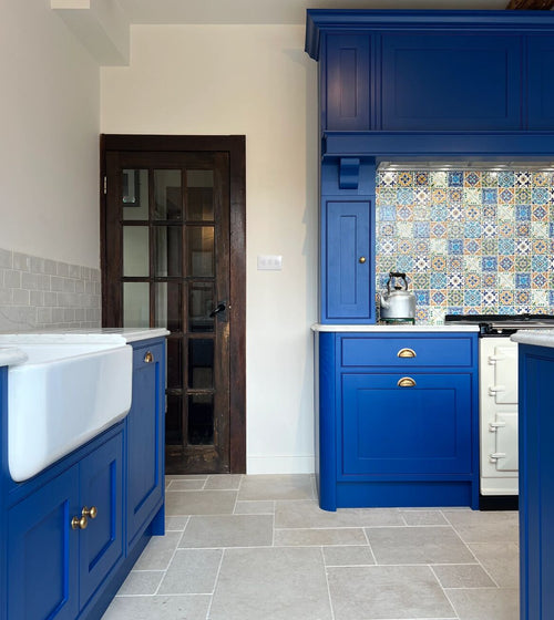 Acapulco Luna Handpainted Bathroom Tiles