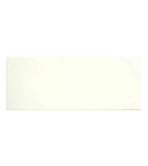 Bilbao White 20 x 50 Gloss Tile Kitchen Tiles
