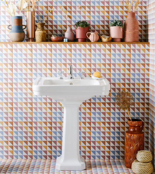 Bert & May Soho Majadas Porcelain Tile Bert & May Kitchen Tiles