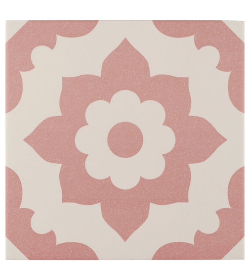 Bert & May Pink Santona Porcelain Tile Kitchen Tiles