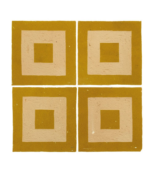 Medina Ochre Porton Handmade Moroccan Zellige Tile Zellige Kitchen Tiles