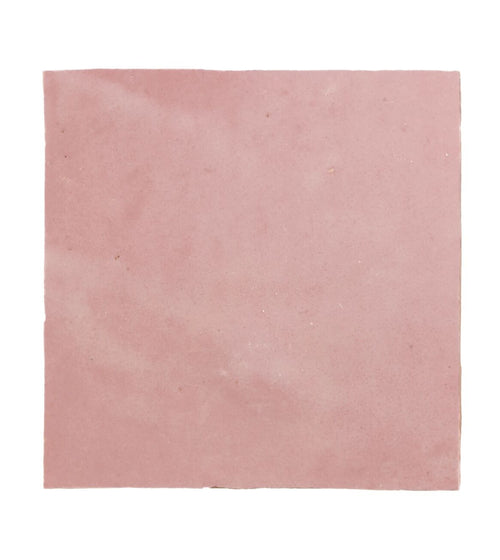 Medina Rose Square Handmade Moroccan Zellige Tile Moroccan Wall Tiles Medina Rose Square Handmade Moroccan Zellige Tile Moroccan Wall Tiles