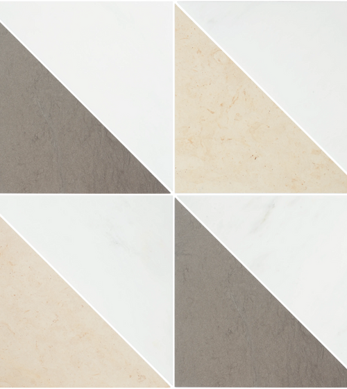 Blends Castano Triangle Marble Tile Bathroom Wall & Floor Tiles Blends Castano Triangle Marble Tile Bathroom Wall & Floor Tiles
