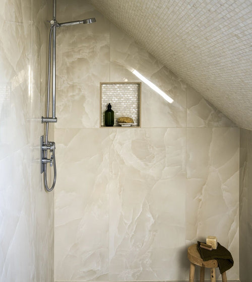 Onyx Ivory Polished Marble Effect Tile 60 x 120 Marble Effect Wall Tiles Onyx Ivory Polished Marble Effect Tile 60 x 120 Marble Effect Wall Tiles