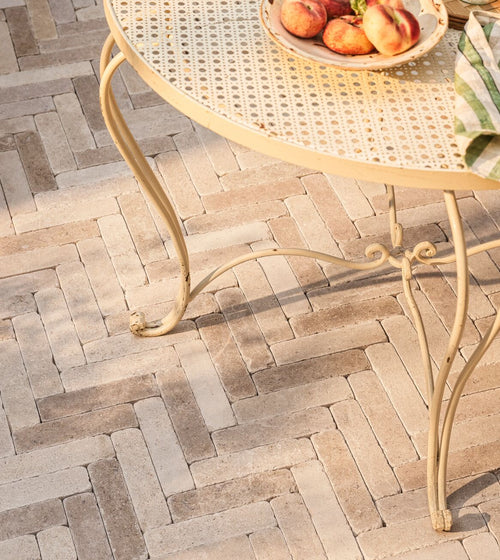 Dijon Tumbled Limestone Cobbles 20 x 5 Kitchen Tiles